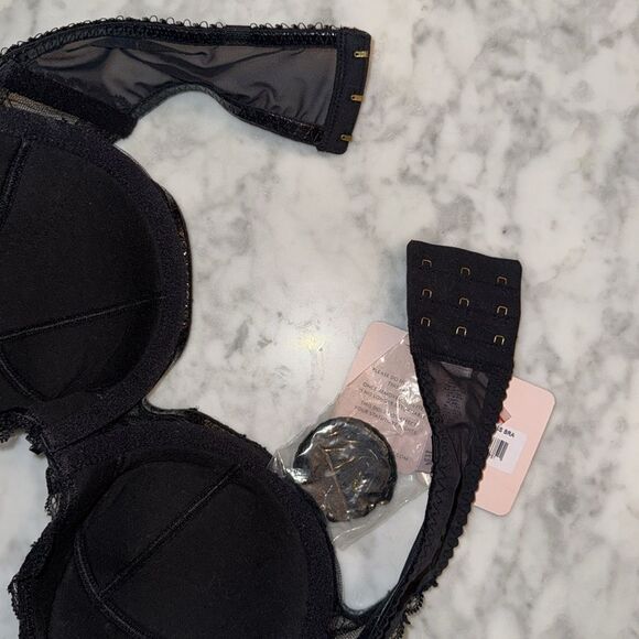 NWT AGENT PROVOCATEUR STRAPLESS LACE BRA 34B - Picture 8 of 13
